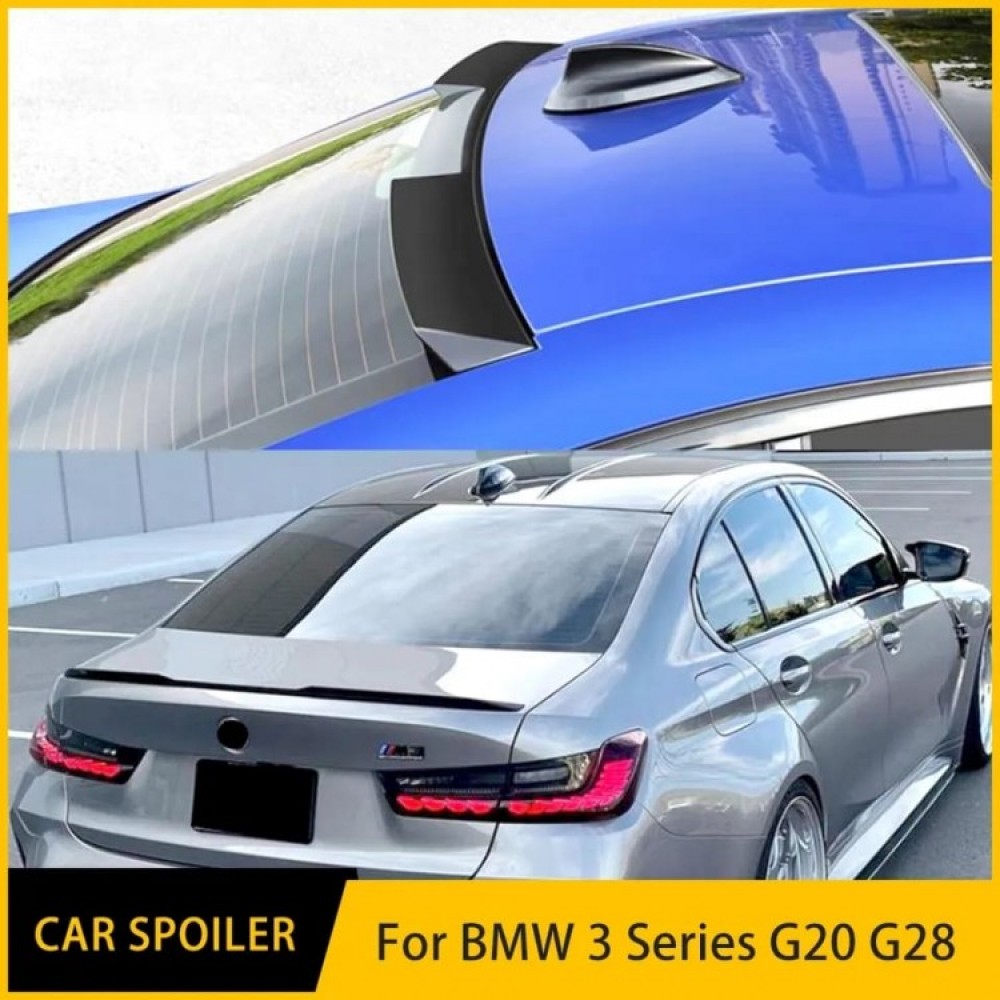 Bmw G20 3 Serisi M4 Style - Cam Ustu Plastik 2019-2023 Spoiler